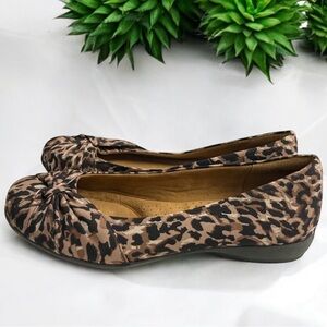 Natural Soul All Thru Comfort Slip Genie Leopard Print Twist
Front Flat Sz 9